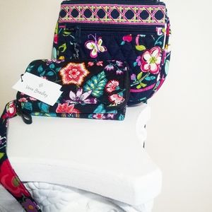 New Vera Bradley Crossbody + Wallet